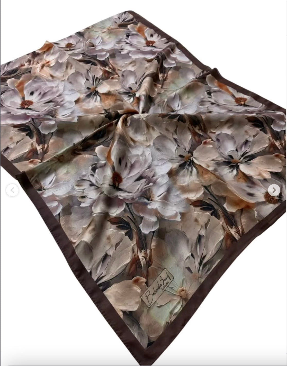 Belinda Big Flower Shawl