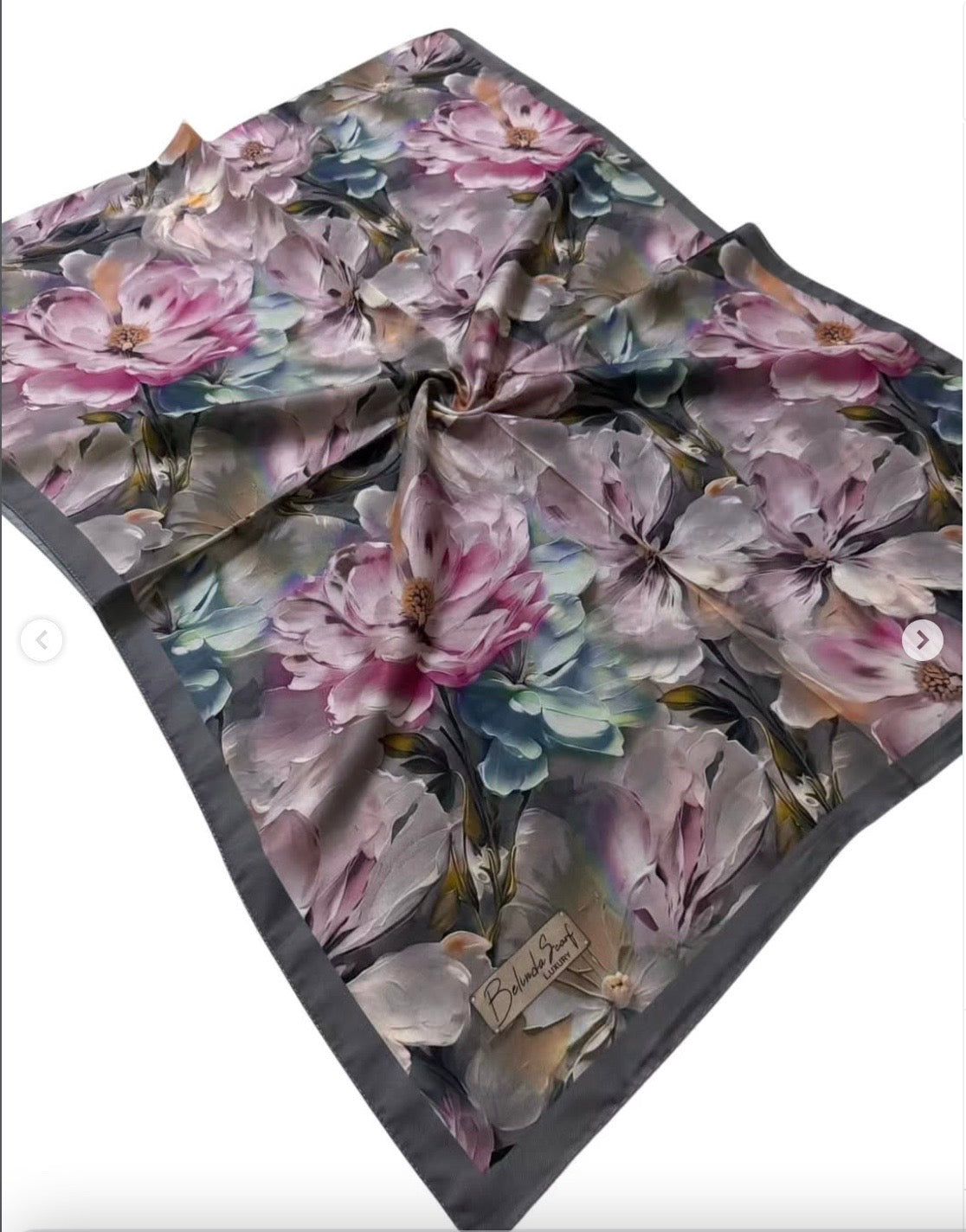 Belinda Big Flower Shawl