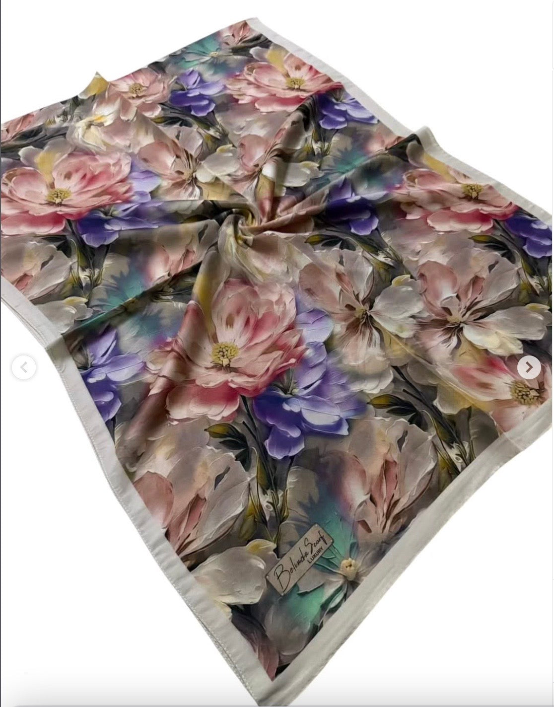 Belinda Big Flower Shawl