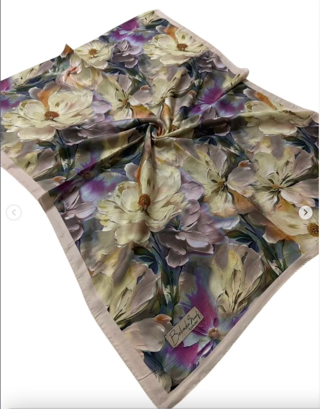 Belinda Big Flower Shawl