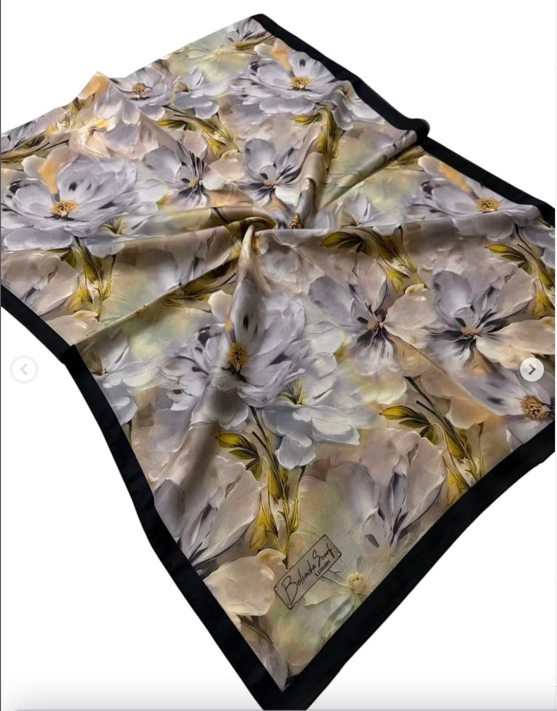 Belinda Big Flower Shawl