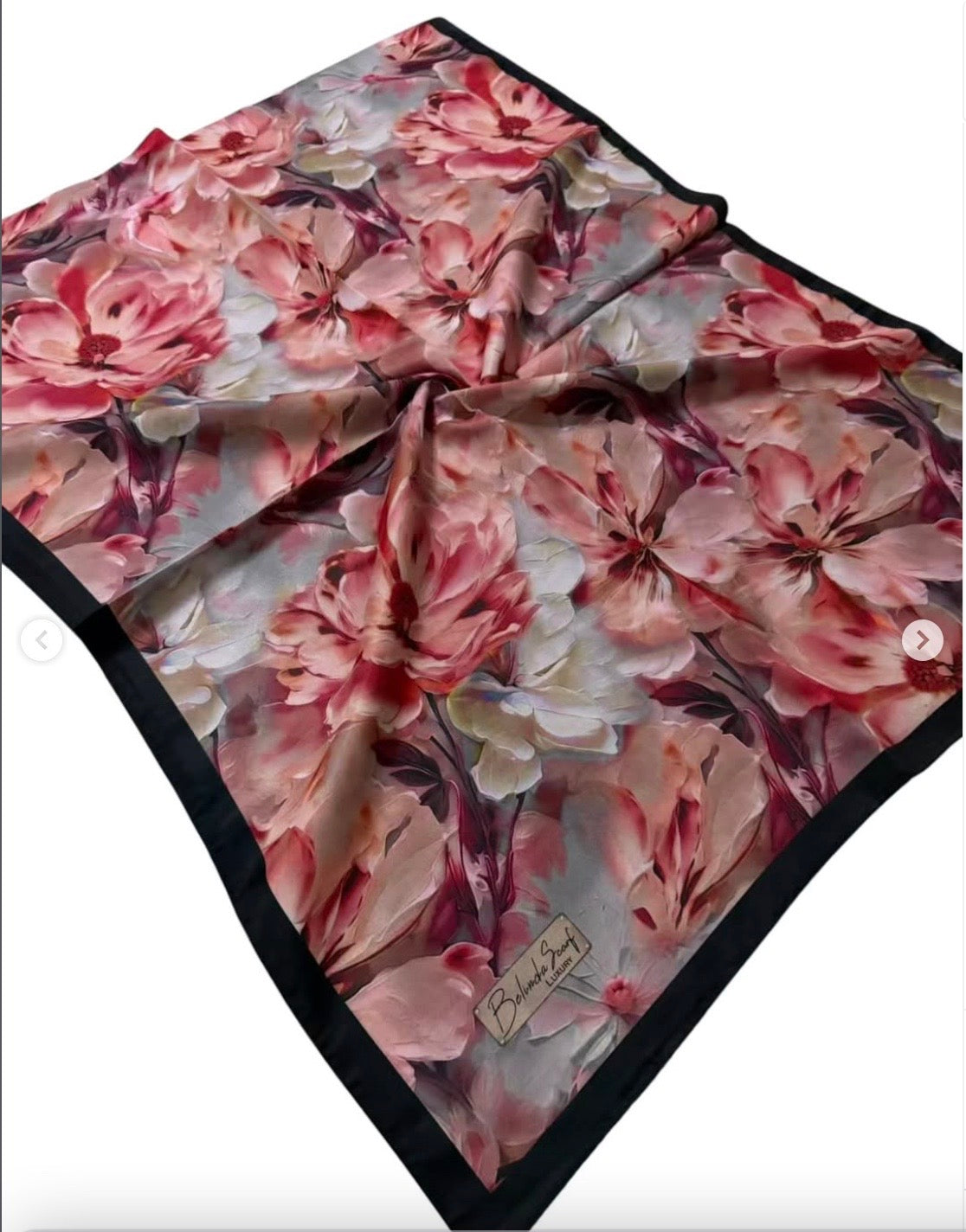 Belinda Big Flower Shawl