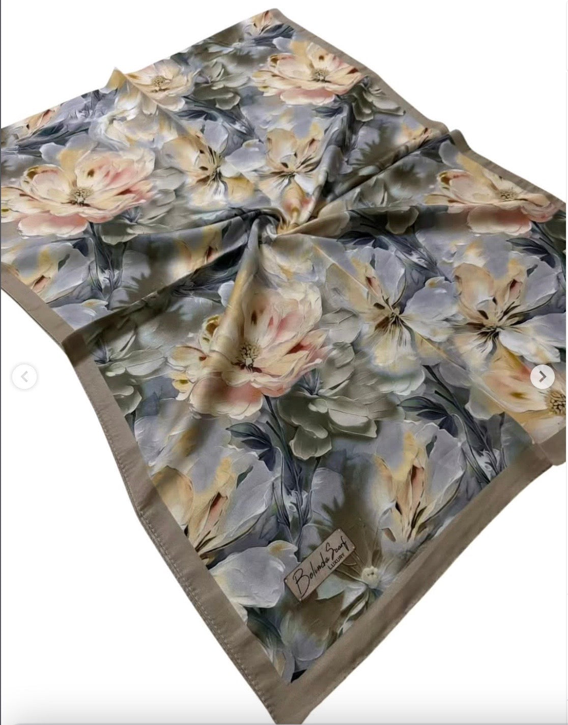 Belinda Big Flower Shawl