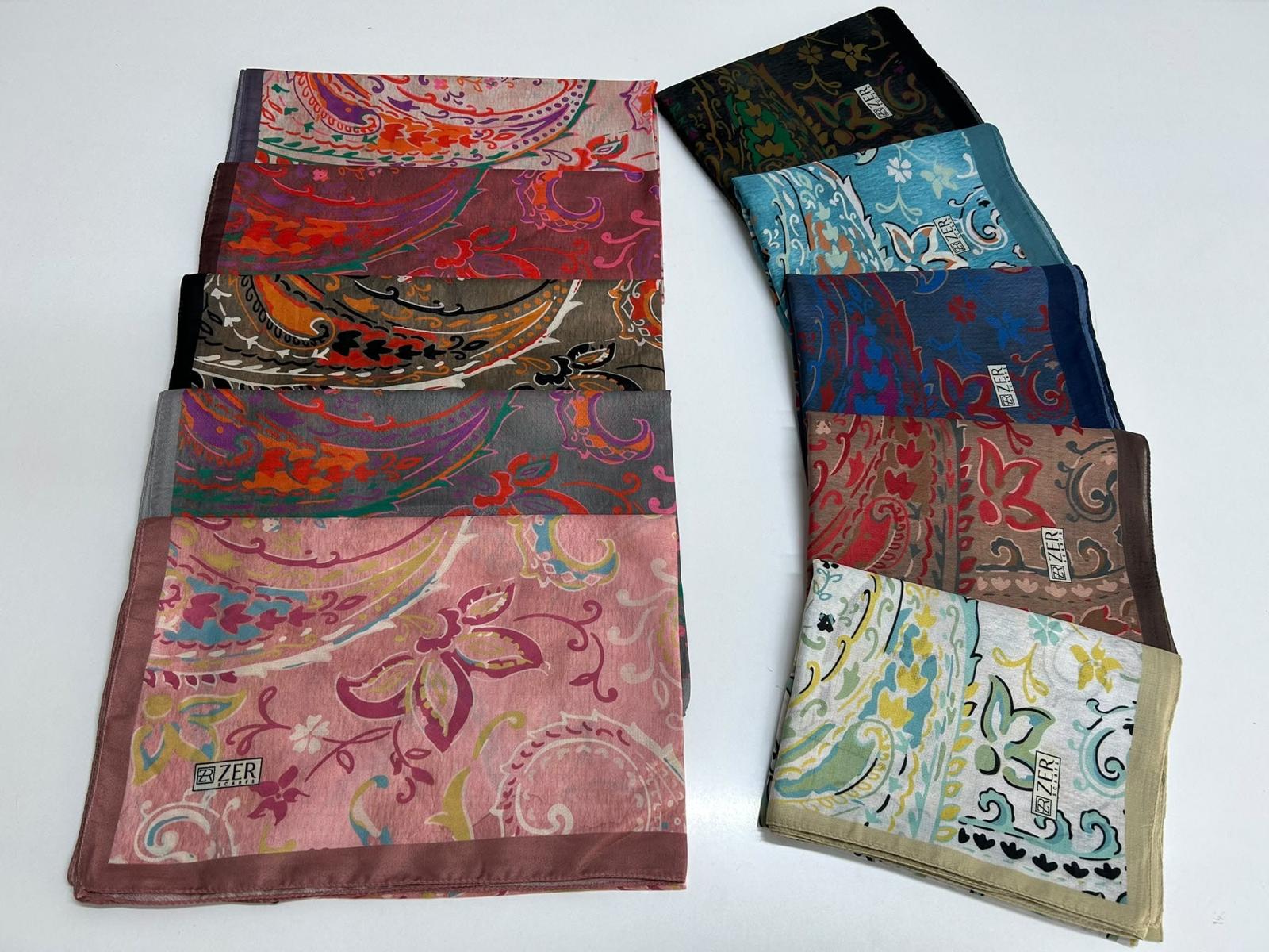 Zer Floral Paisley Shawl