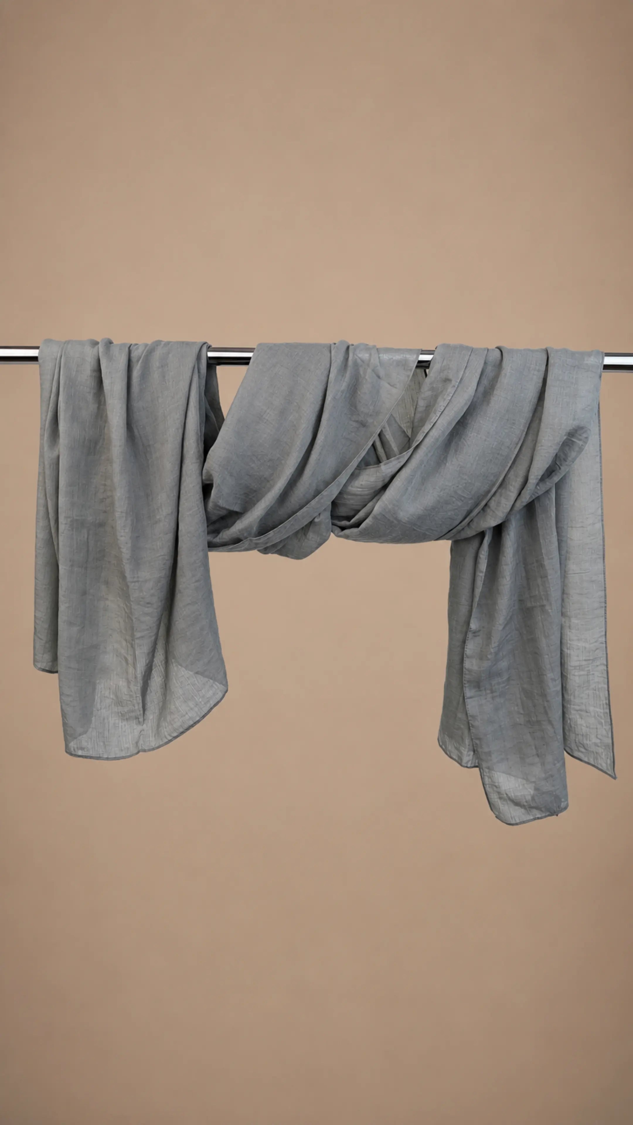 Zer Mocha Cotton Shawl - Mist Green