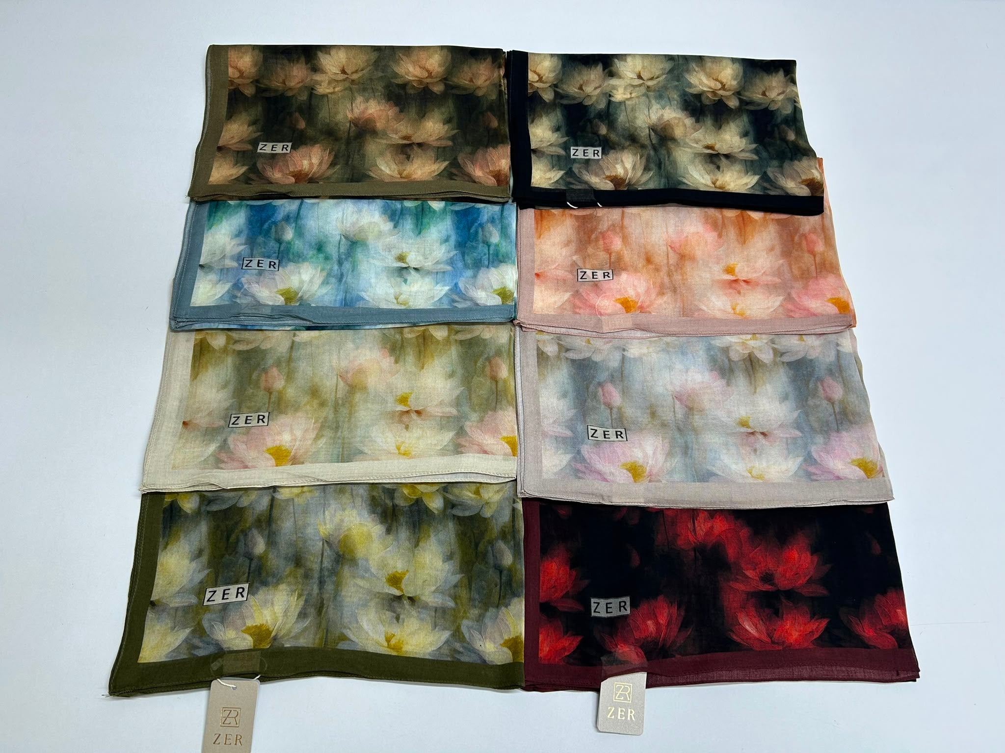 Zer Rami Lilium Cotton Shawl