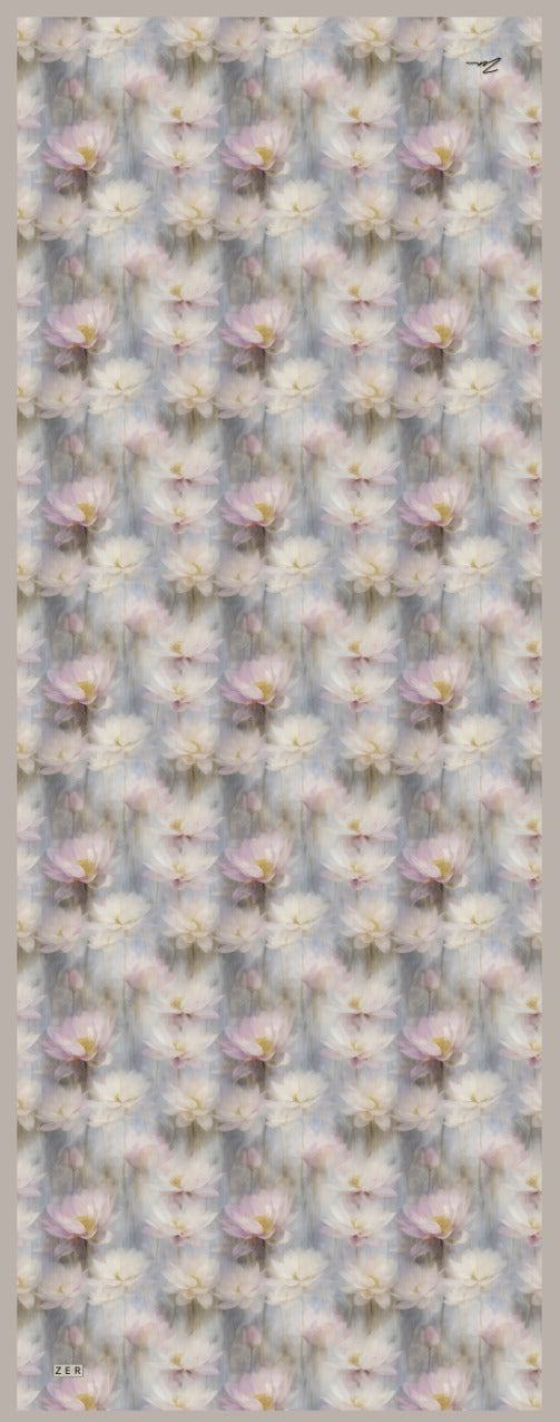 Zer Rami Lilium Cotton Shawl - Lilac
